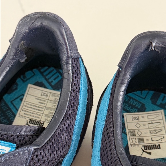 Puma Women's Navy and Teal Sneakers in size 8 W - Picture 10 of 10